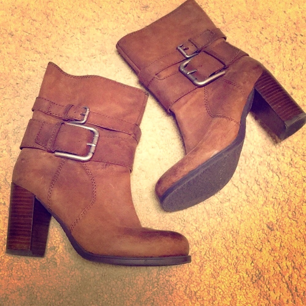 Nine West Leather Ankle Boots 👢